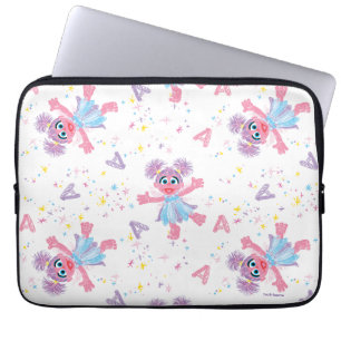 Abby Cadabby Sparkle Pattern Laptop Fodral