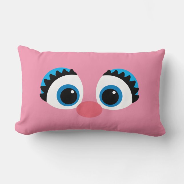 Abby Cadabby Stort Ansikte Lumbarkudde (Framsida)