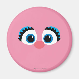 Abby Cadabby Stort Ansikte Magnet