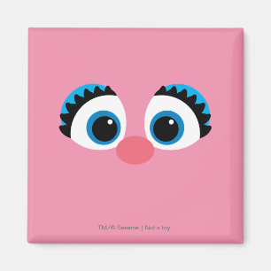 Abby Cadabby Stort Ansikte Magnet