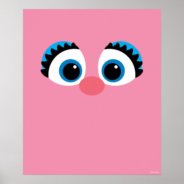 Abby Cadabby Stort Ansikte Poster (Framsidan)