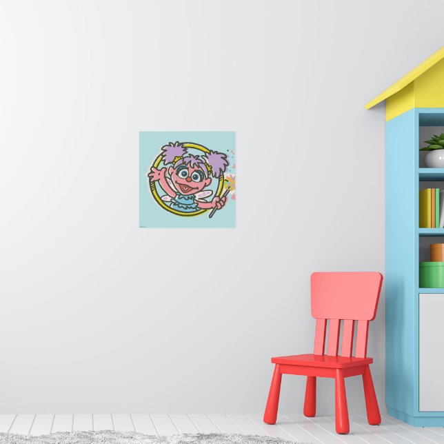 Abby Cadabby Vintage Poster (Barnkammare 1)