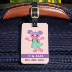 Abby Cadabby Woodland Lägg till din info Bagagebricka