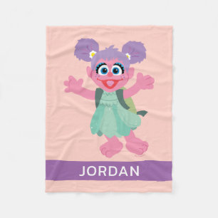Abby Cadabby Woodland Lägg till ditt namn Fleecefilt
