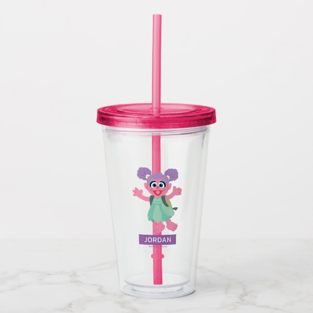 Abby Cadabby Woodland | Lägg till ditt namn Take Away Mugg (Framsida)