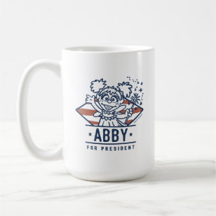 Abby för president kaffemugg