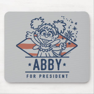Abby för president musmatta