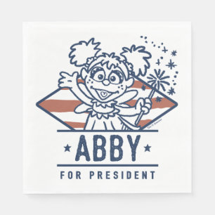 Abby for President Pappersservett