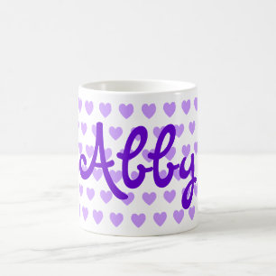 Abby i Lila Kaffemugg