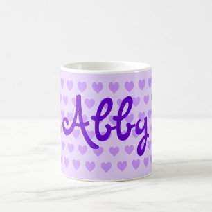 Abby i Lila Kaffemugg