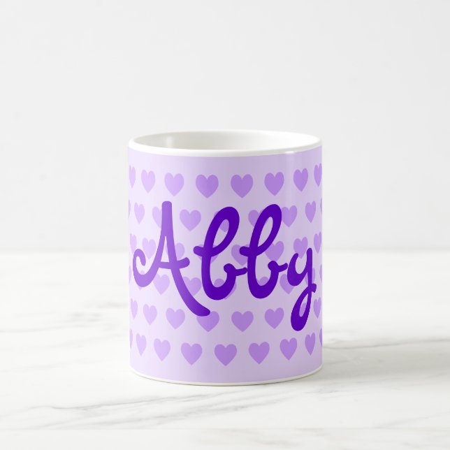 Abby i Lila Kaffemugg (Center)