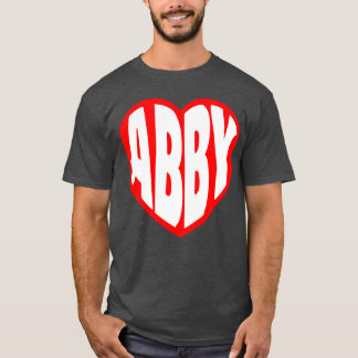 Abby i mitt hjärta present t shirt