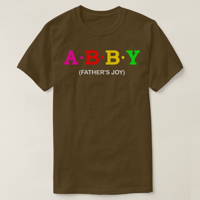 Abby Joy från Far T Shirt (Design framsida)