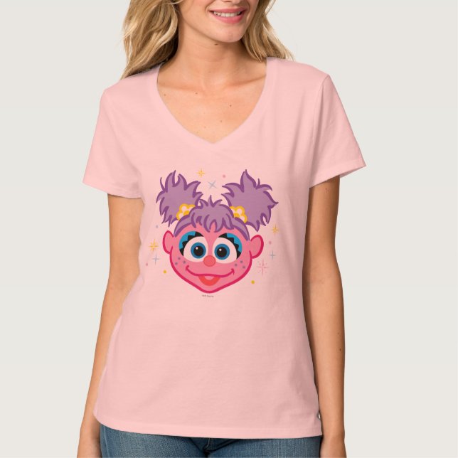Abby med leende ansikte t shirt (Framsida)
