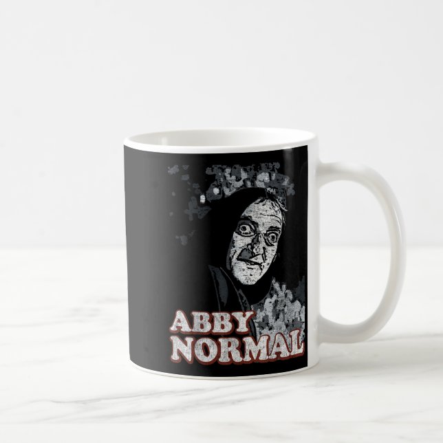 Abby Normal Brain Funny Halloween  Kaffemugg (Höger)