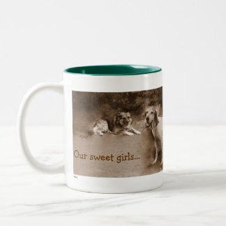 ABBY och ELLIE-MUGG Två-Tonad Mugg