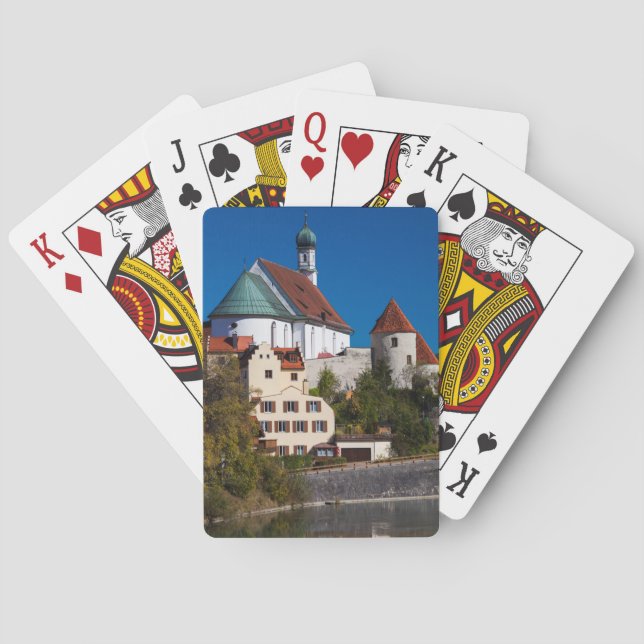 Abby vid Lechfloden Casinokort (Baksidan)