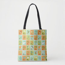ABC Alaska Wildlife Toto Bag