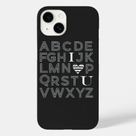 ABC alfabet iphone case