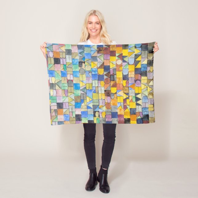 ABC (Alfabetet), Paul Klee Fleecefilt (På plats)