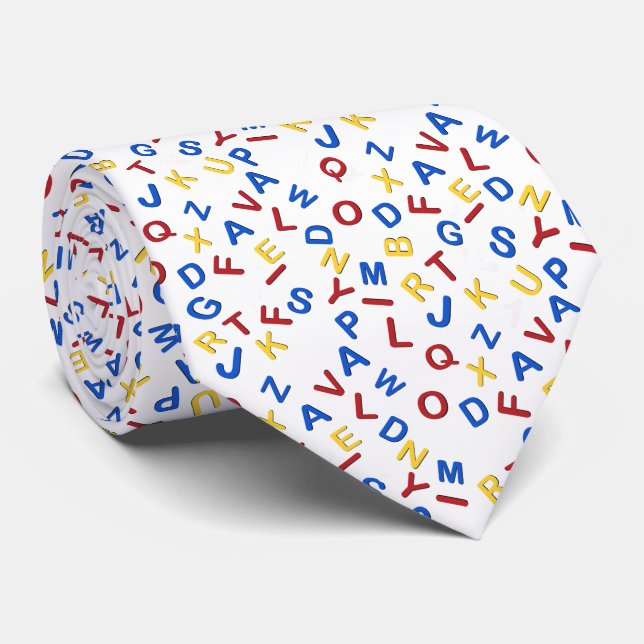 ABC Alphabet Red Gult Blue Slips (Rullad)