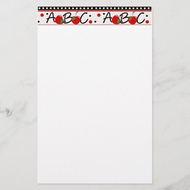 ABC Apple Brevpapper (Framsida)
