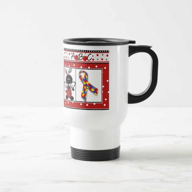 ABC Autism Awareness Mugg (Höger)