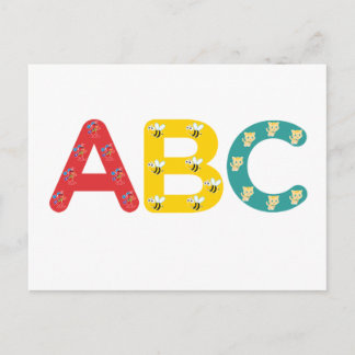 ABC av PaddleDuck Vykort