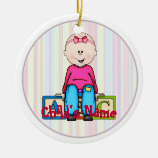 Abc-baby Julgransprydnad Keramik