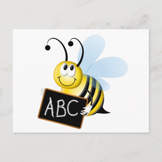 abc Bee Vykort (Framsida)