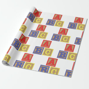 ABC-block Presentpapper