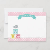 ABC blockerar Rosa och Aqua Girl Baby Shower