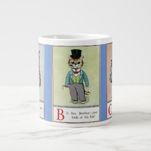 ABC Cats från Louis Wain  Jumbo Mugg