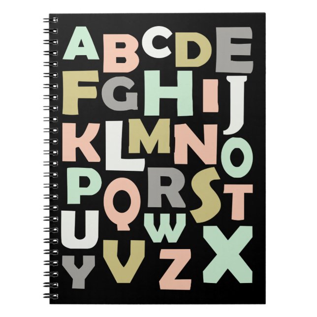 ABC Childrens Educational Nursery Anteckningsbok (Framsidan)