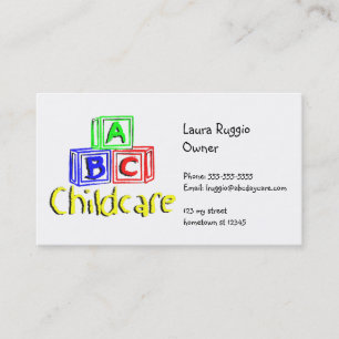 abc-daycare 3 visitkort