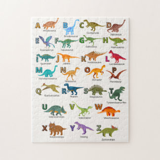 ABC dinosaurs puzzle Pussel