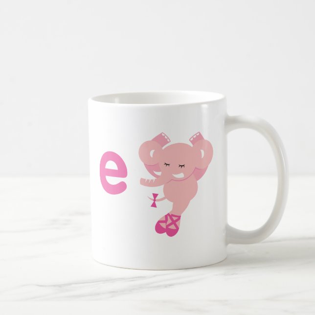 Abc-djur - Ellie elefant Kaffemugg (Höger)