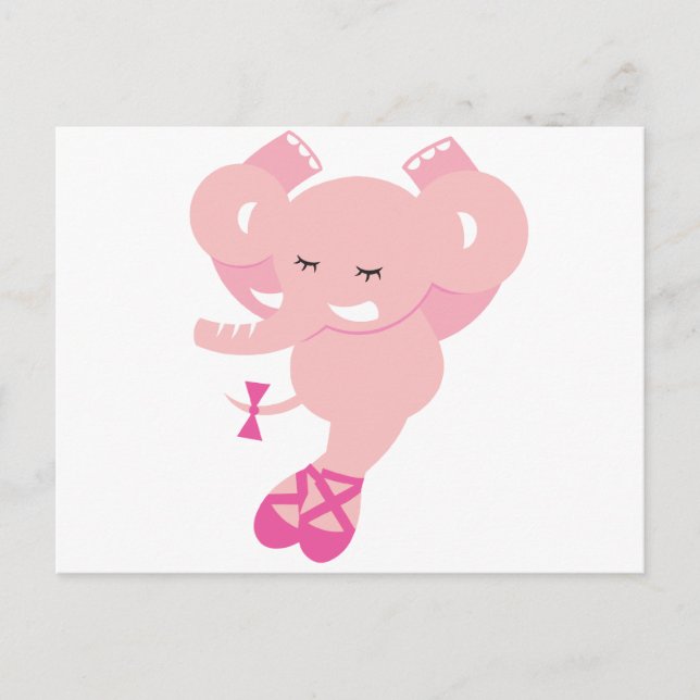 ABC Djur - Ellie Vykort (Framsida)