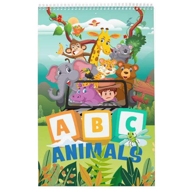 ABC Djurkalender Kalender (Omslag)