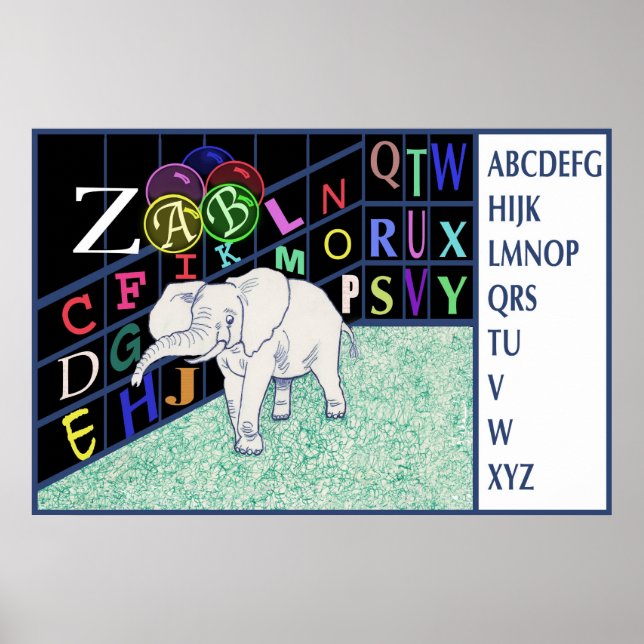 ABC ELEPHANT Item#140/pos Poster (Framsidan)