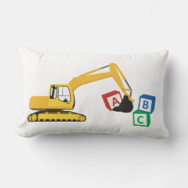 ABC Excavator Construction Lastbil Lumbarkudde