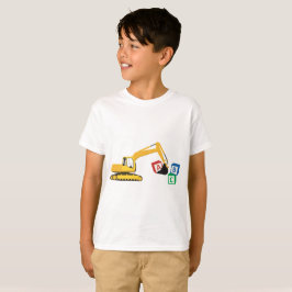 ABC Excavator Construction Lastbil T Shirt