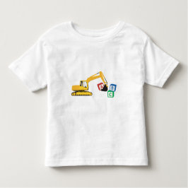 ABC Excavator Construction Lastbil T Shirt