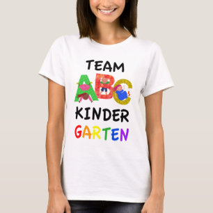 ABC för lagdagisback to school T Shirt