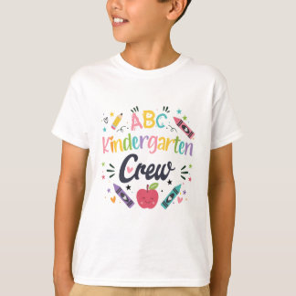ABC Förskolebesättning Skoldesign T Shirt