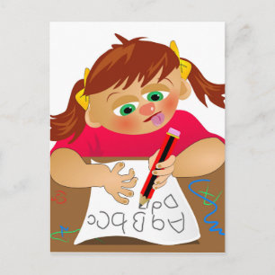 Abc Girl Vykort