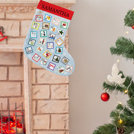 ABC-julklapp Stor Julstrumpa