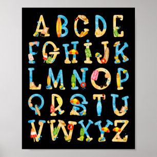 Abc Kindergarten Lärare Sommarbussen i skolorna Poster