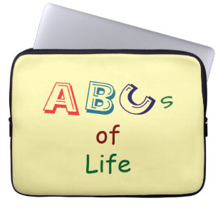 ABC-kod för Life Electronics Bag Laptop Fodral
