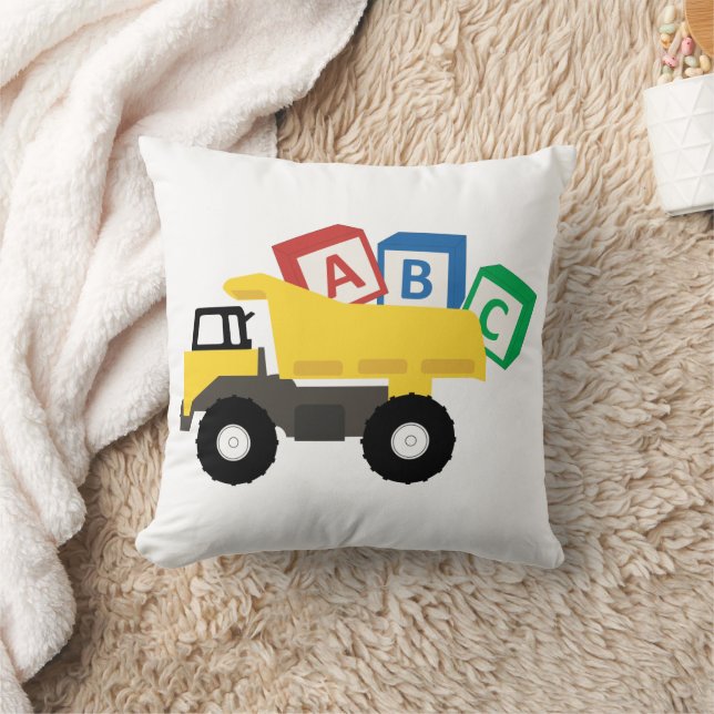 ABC Lastbil Construction Lastbilar Kudde (Filt)